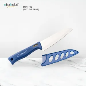 𝗠𝘂𝗹𝘁𝗶𝗽𝘂𝗿𝗽𝗼𝘀𝗲 𝗞𝗶𝘁𝗰𝗵𝗲𝗻 𝗞𝗻𝗶𝗳𝗲 𝗪𝗶𝘁𝗵 𝗖𝗼𝘃𝗲𝗿 [𝗥𝗲𝗱 / 𝗕𝗹𝘂𝗲]