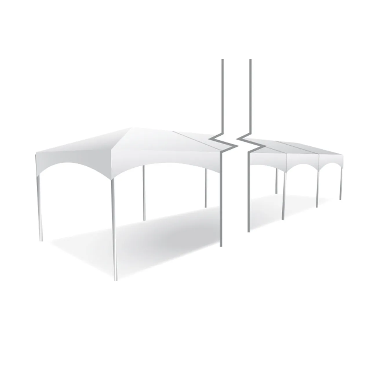10x130 Master Series Frame Tent