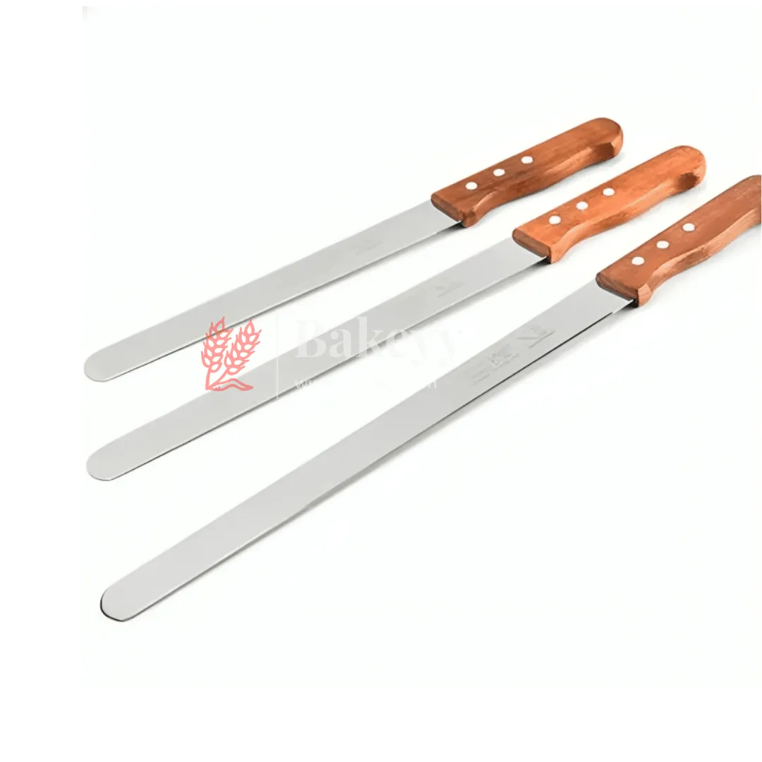 14 Inch Bread Knife Wooden Handle | Stainless Steel Blade with Strong Grip | Wooden Handle