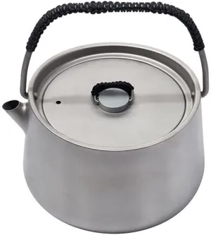1L Teapot Titanium Alloy Outdoor Portable Coffee Pot