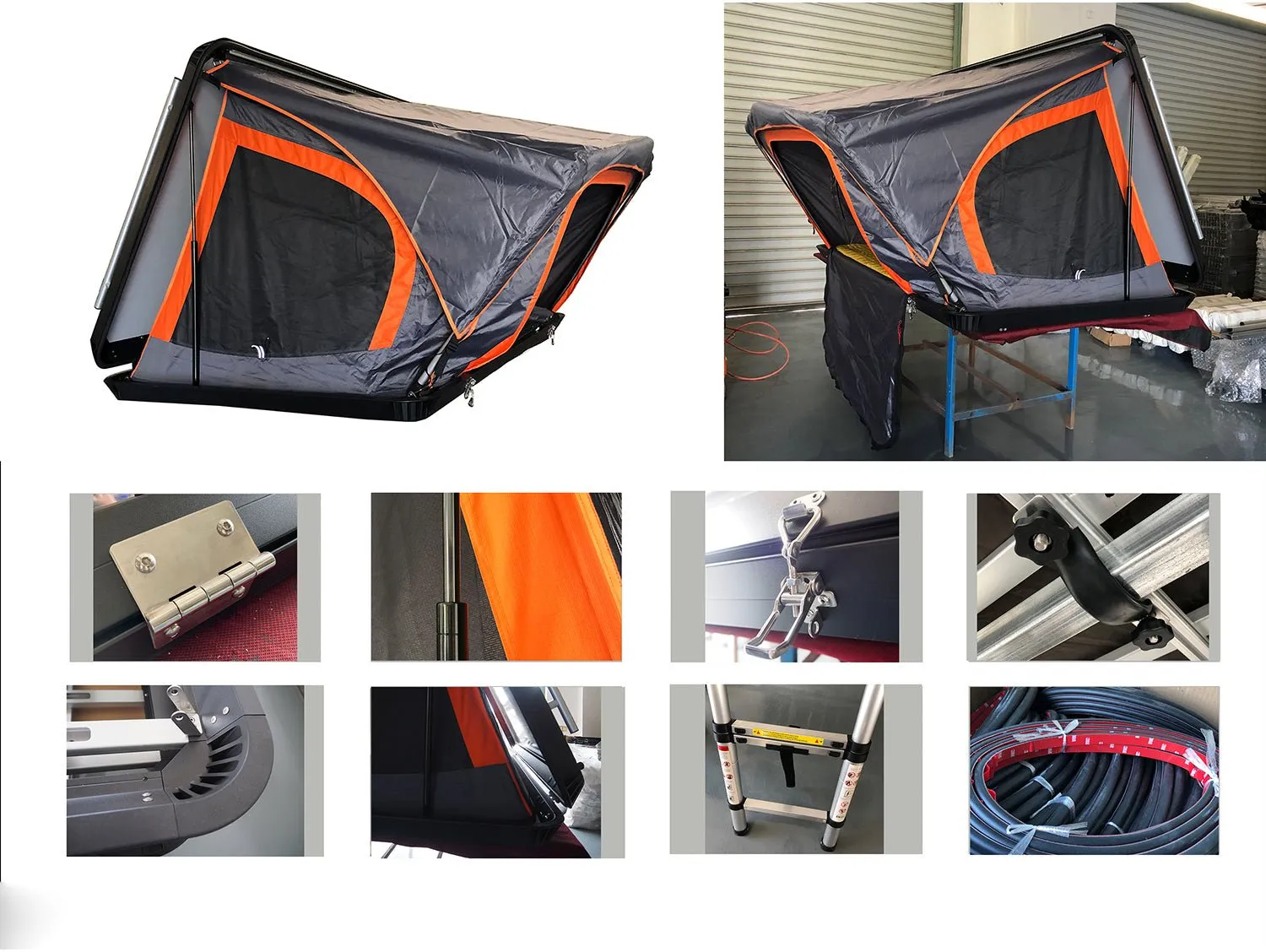 2  People Aluminum Hard shell Car  Roof Top Tent  MOT-T800
