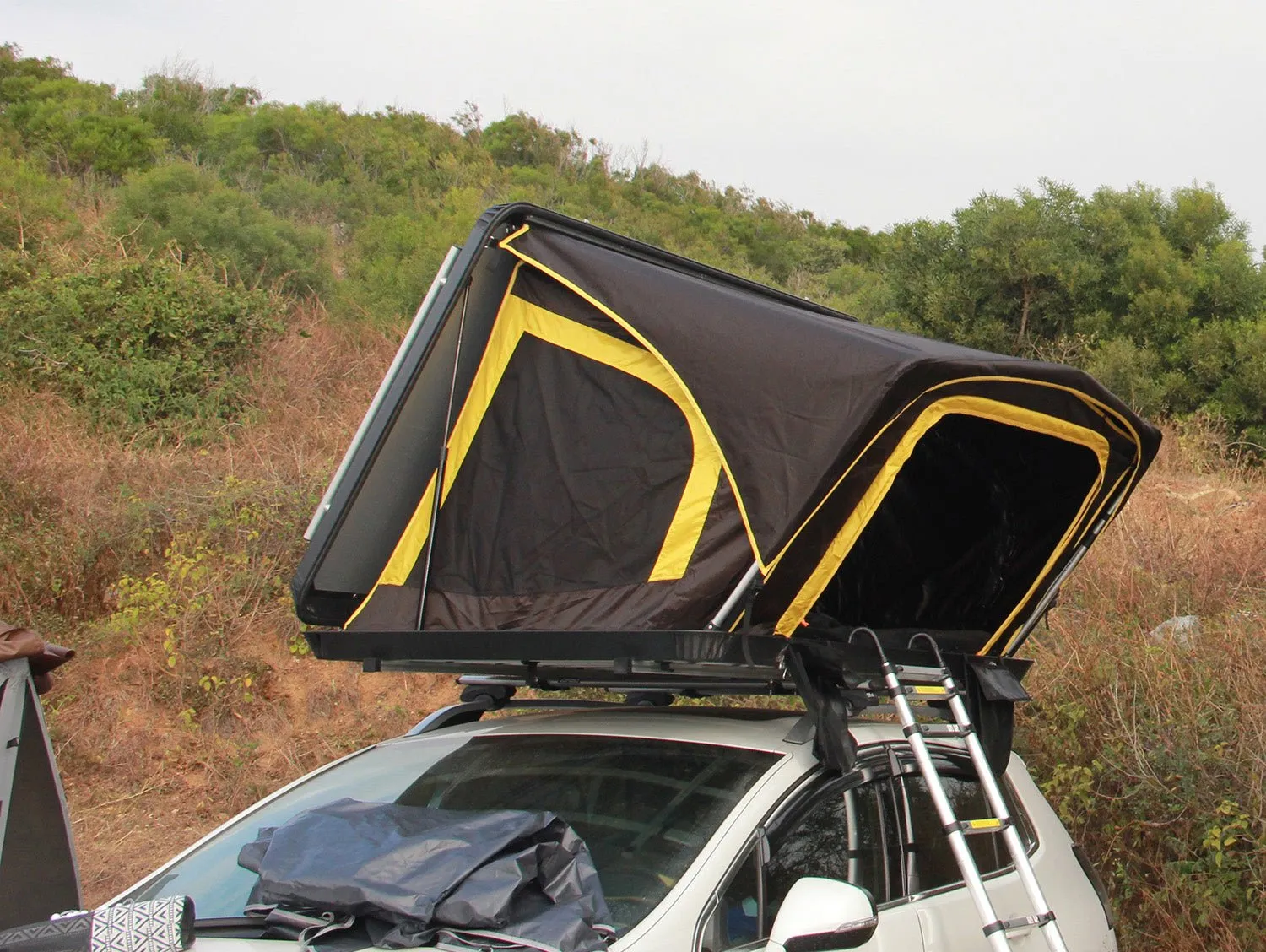 2  People Aluminum Hard shell Car  Roof Top Tent  MOT-T800