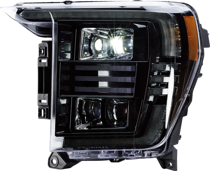 2021-2023 Ford F150 Headlights - (White DRL) Essential Series