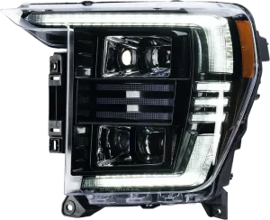 2021-2023 Ford F150 Headlights - (White DRL) Essential Series