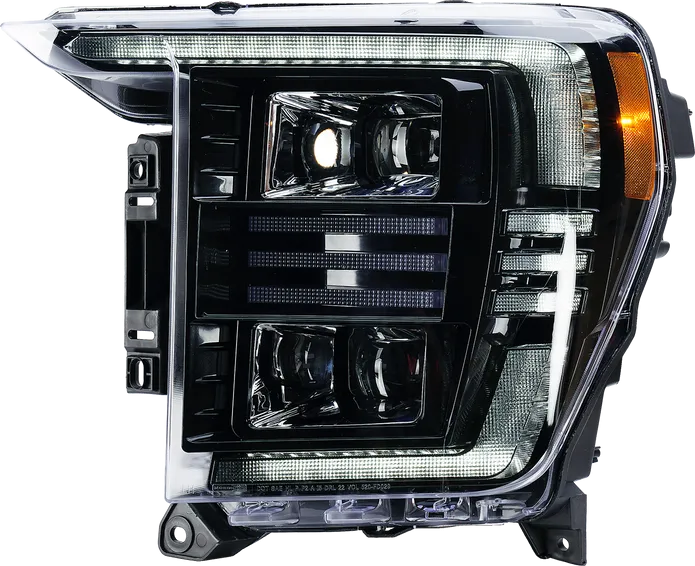 2021-2023 Ford F150 Headlights - (White DRL) Essential Series