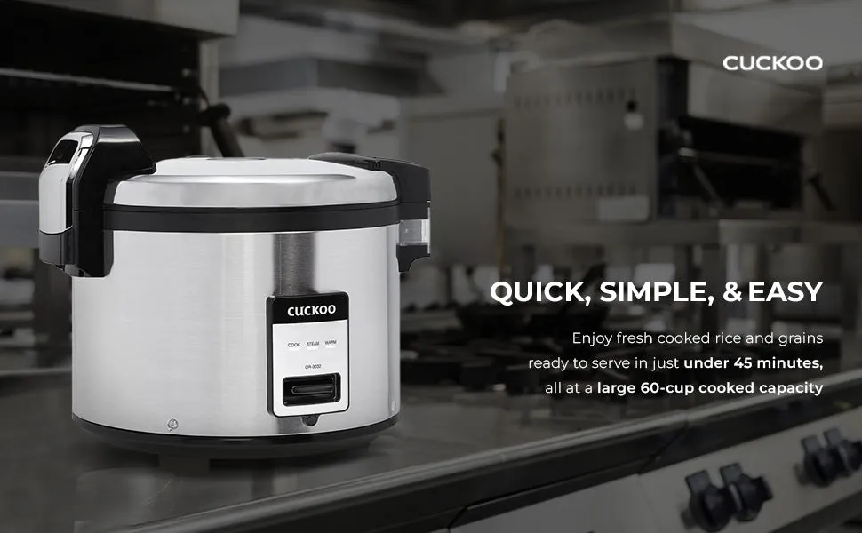 30-Cup Commercial Rice Cooker (CR-3032)