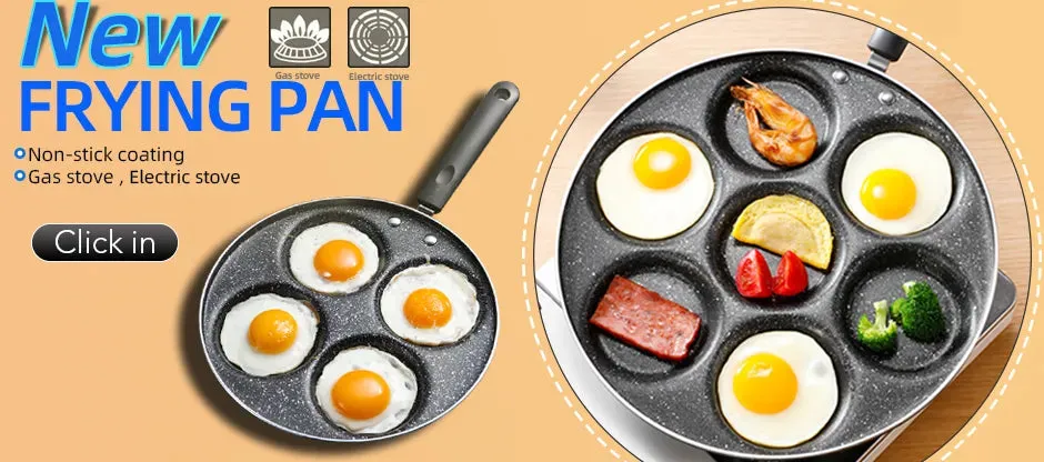4/7 Hole Omelette Pan
