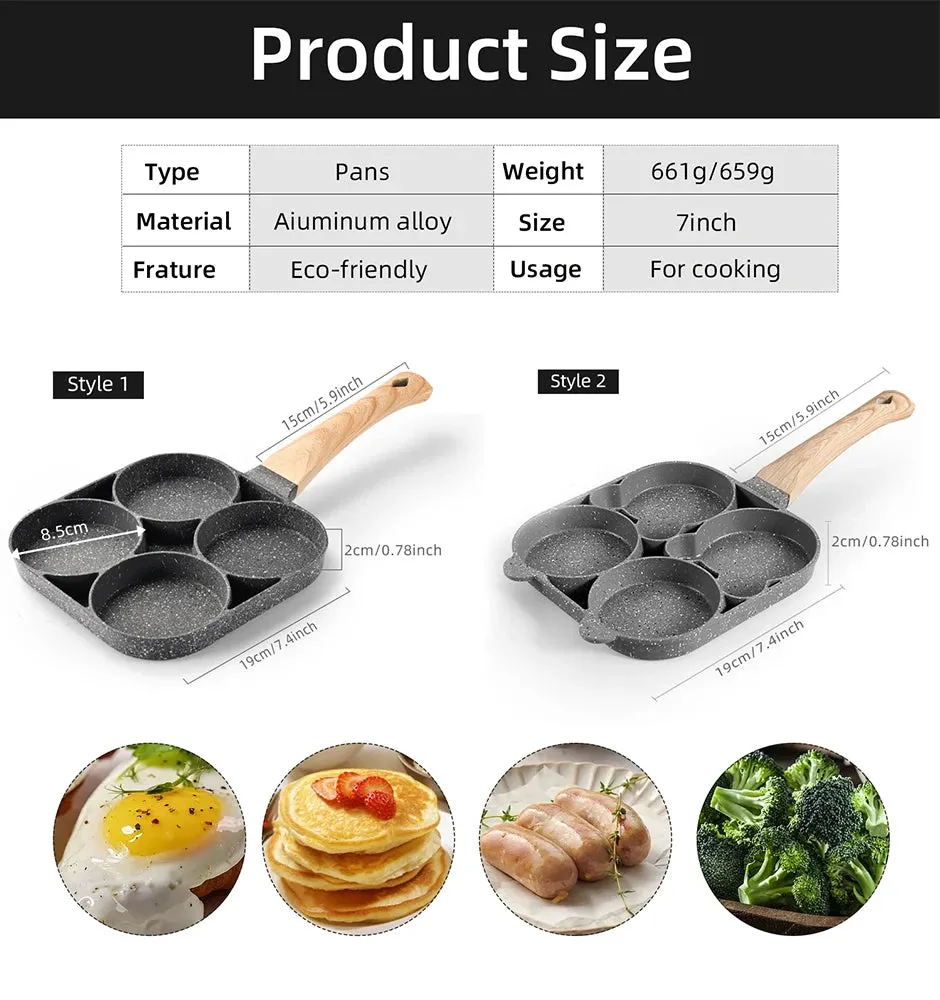 4/7 Hole Omelette Pan