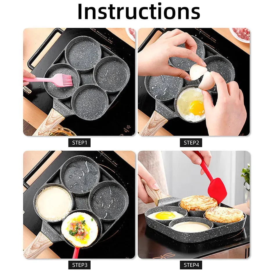 4/7 Hole Omelette Pan