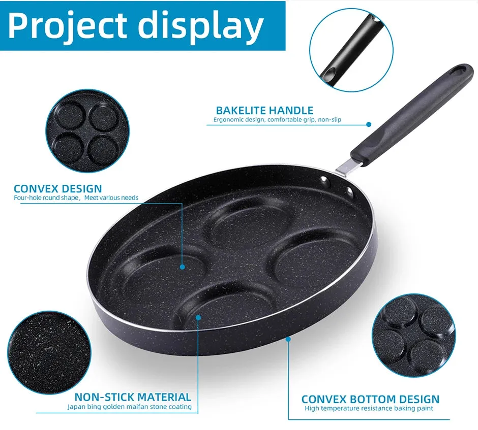 4/7 Hole Omelette Pan