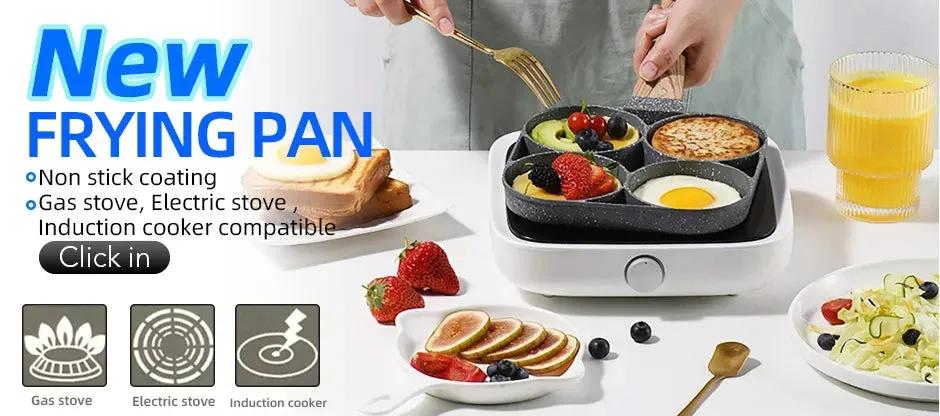 4/7 Hole Omelette Pan