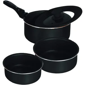 5-Piece: Chef's Star Nonstick Cooking Pot Set
