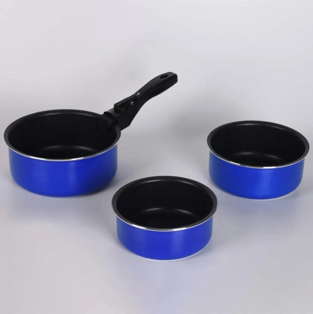 5-Piece: Chef's Star Nonstick Cooking Pot Set