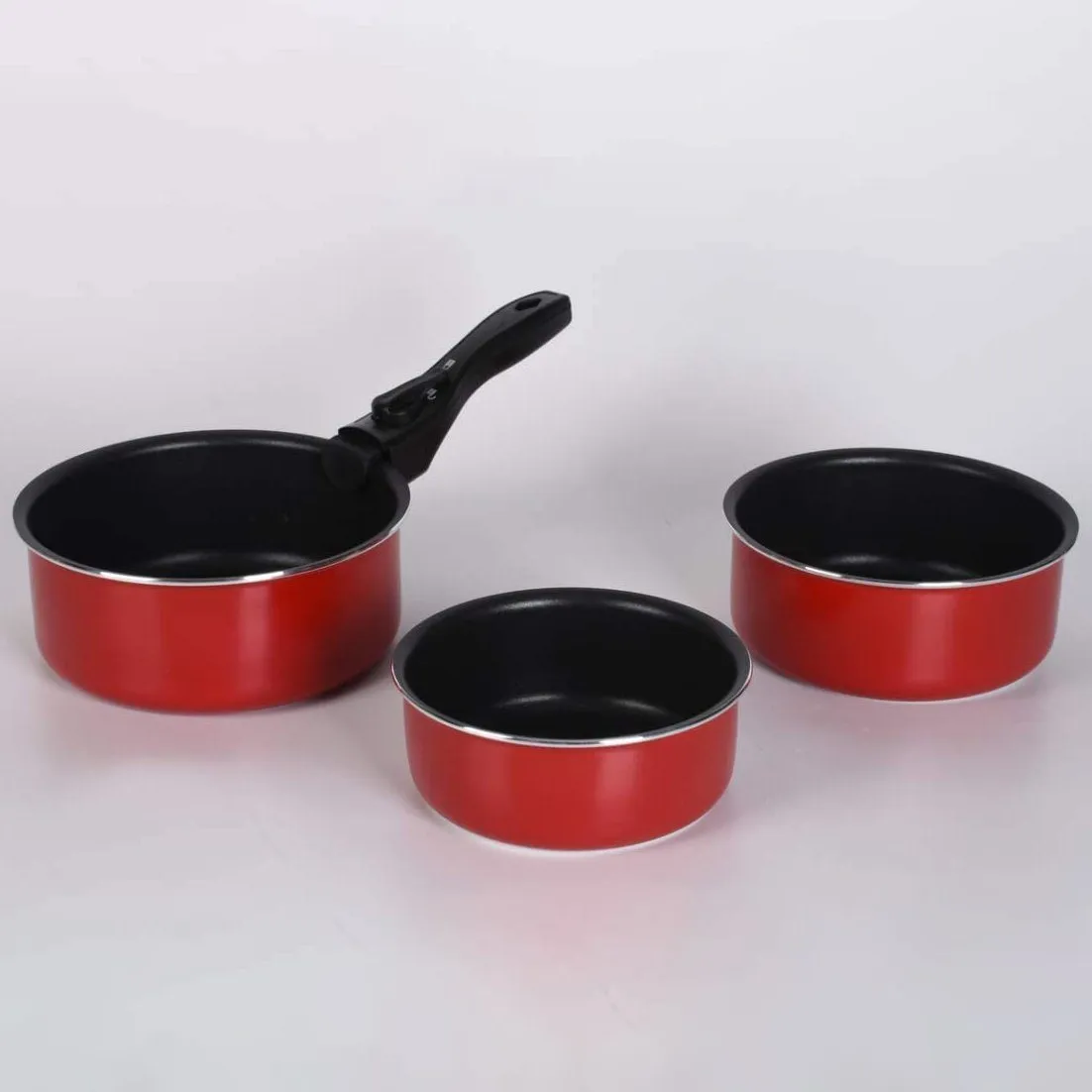5-Piece: Chef's Star Nonstick Cooking Pot Set