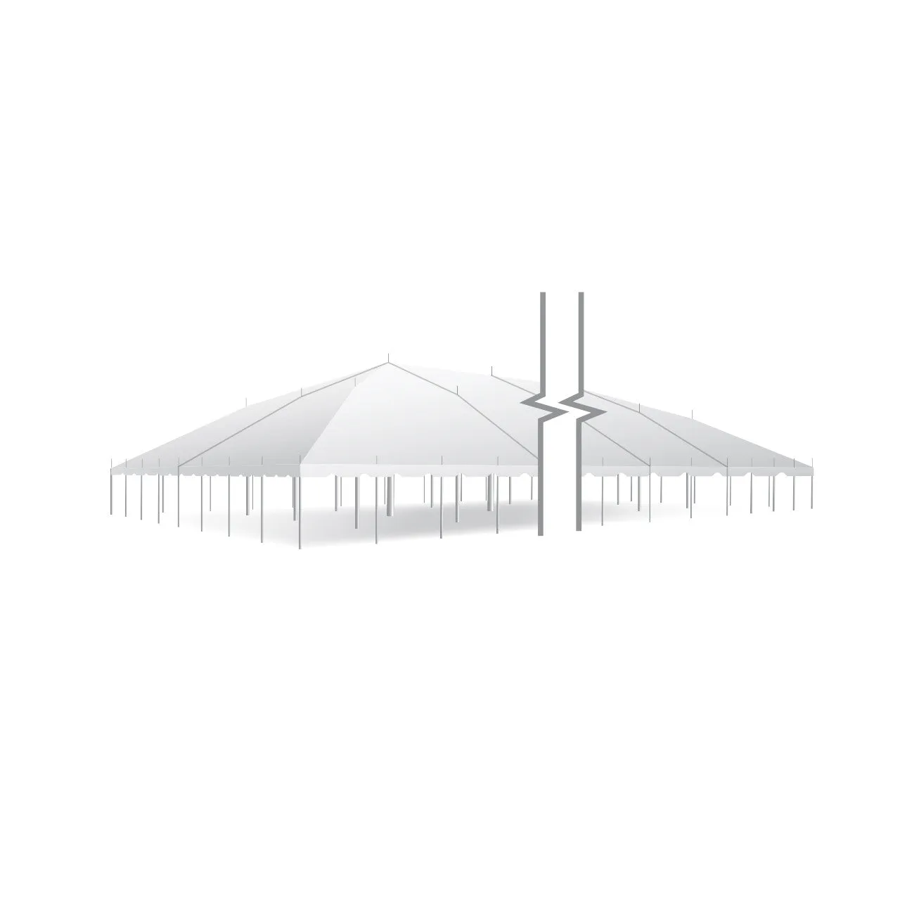 60x160 Classic Series Pole Tent