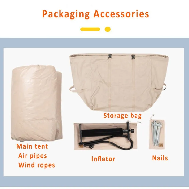 6.3 ㎡ inflatable tent MOT-LW-C6