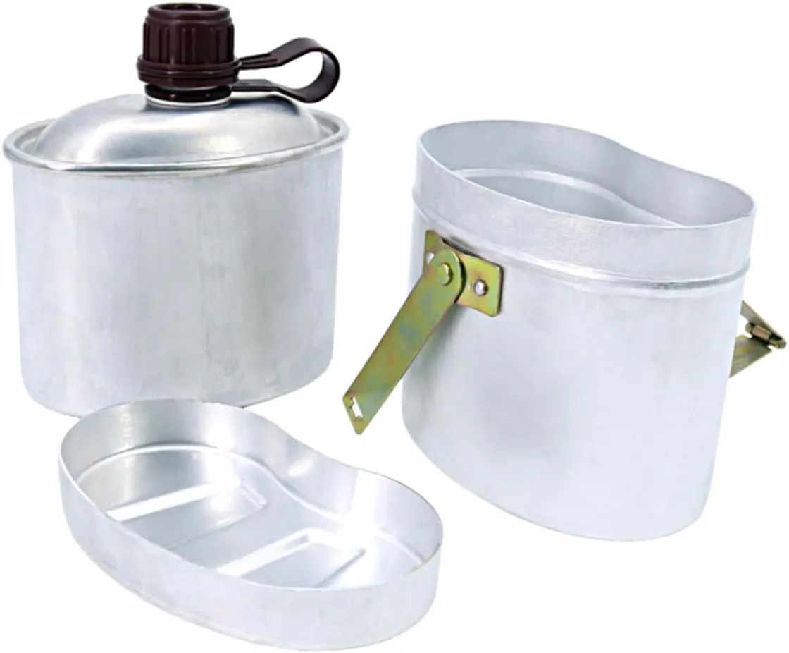 78th Model Camping Pot Aluminum Water Pot Lunch Box Lightweight for Easy Carrying