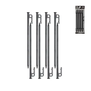 8Pcs Huge selection – Pegs Campingmoon 30cm Steel Limited edition