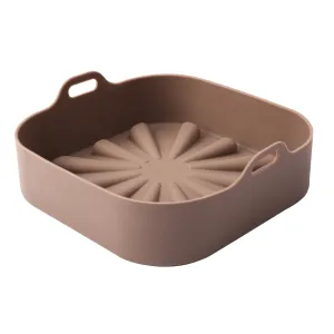 Airfryer Chocolate Square Nontoxic Silicone Problem-free return Reusable Tested Pot Nonstick