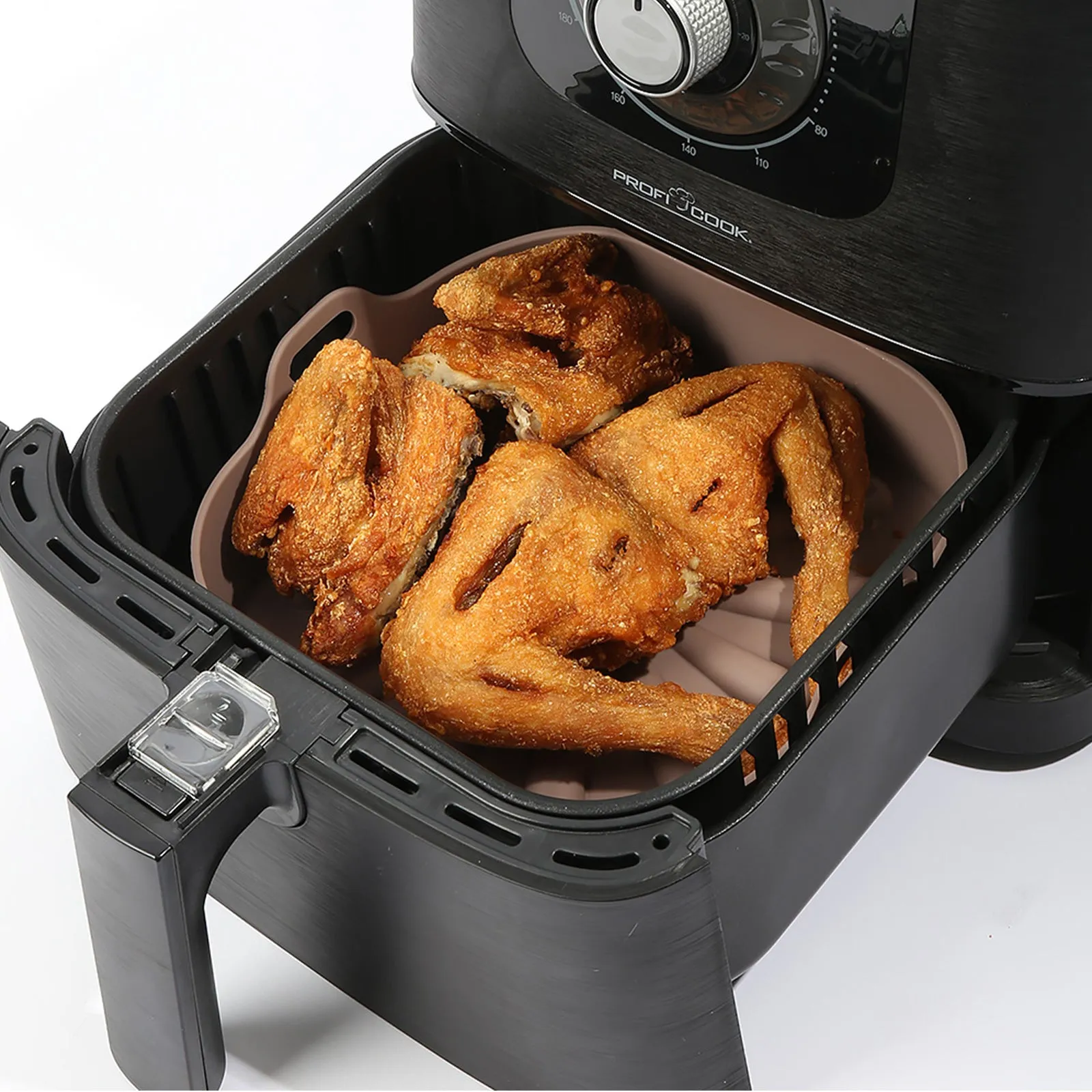 Airfryer Chocolate Square Nontoxic Silicone Problem-free return Reusable Tested Pot Nonstick
