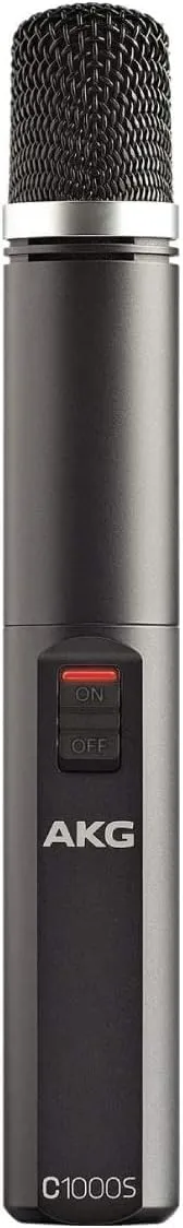 AKG Pro Audio C1000S High-Performance Small Diaphragm Condenser Microphone
