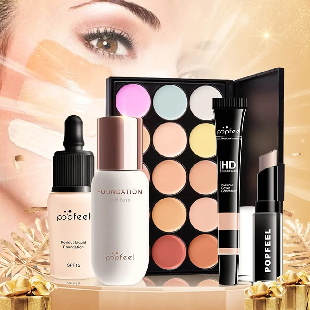 All in One Makeup Gift Kit, Multipurpose Makeup Kit for Women Full Kit, Beauty Kit Include Lipstick Set Eye Shadow Eyebrow Pencil Makeup Tools Eye Makeup(34Pcs), 5T15P1810XG8