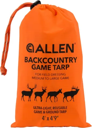 Allen Company Backcountry Game Tarp, 4’ x 4’9,” Blaze Orange