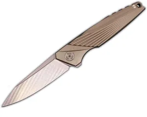 allvin R6252 Flipper Folding Knife M390 Satin Blade Gray CNC TC4 Titanium Alloy Handle Pocket Folder Knives Outdoor Camping Hiking Hunting Fishing EDC Tools
