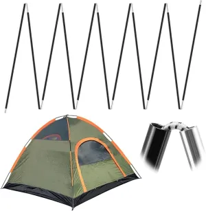 Aluminum Tent Poles Replacement - Pre-Assembled Tent Poles, Fits Both Female and Male Ends - Lightweight Tent Pole Repair Kit for Hiking Camping Backpacking Tent, 14.5FT