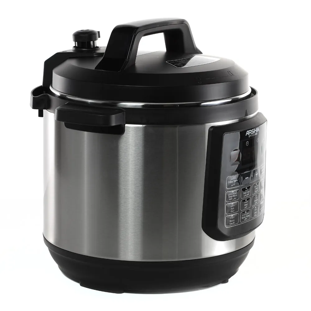 Arshia Digital Pressure Cooker 8 Liters 1200W