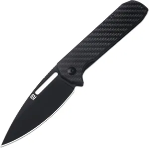 ARTISANCUTLERY Folding Knife ARION (1843P) AR-RPM9 Powder Steel Black PVD Coating Blade Carbon Fiber Handle Pocket Knife EDC Knife Christian Ortiz Designer Knives