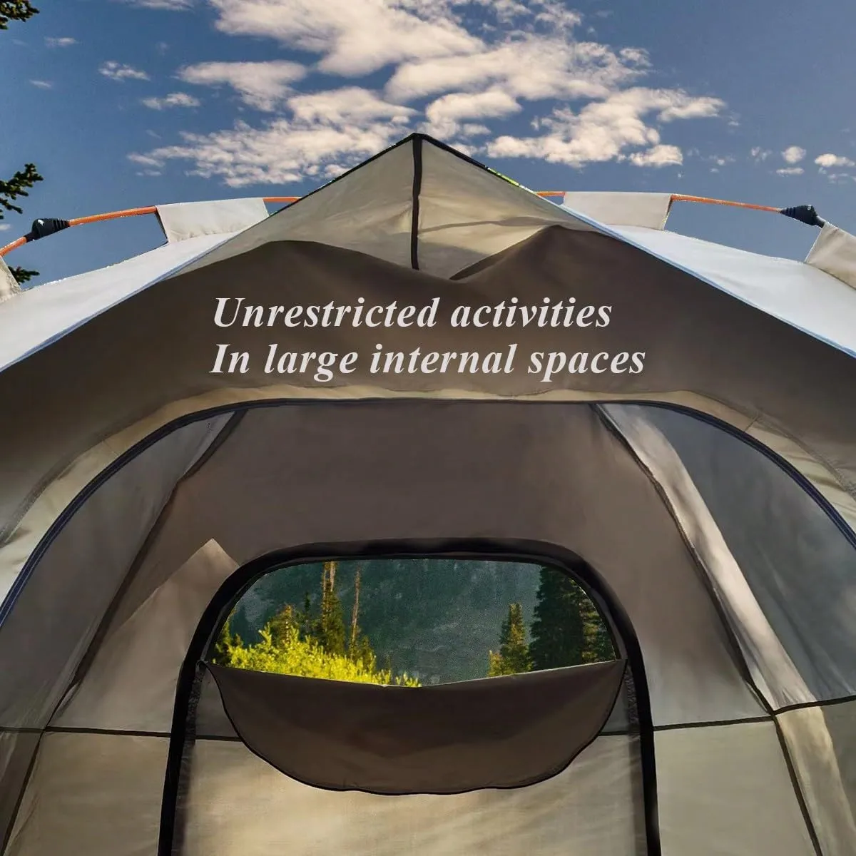 Automatic Camping Tent Portable Outdoor Dome Tent for Travel Hiking Fishing Quick Open Waterproof Shelter