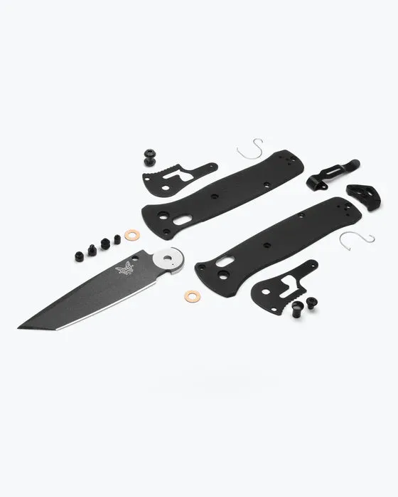 Benchmade 537GY-03 Bailout Black Aluminum CPM-M4 3.38" Folding Pocket Knife