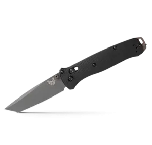 Benchmade 537GY-03 Bailout Black Aluminum CPM-M4 3.38" Folding Pocket Knife