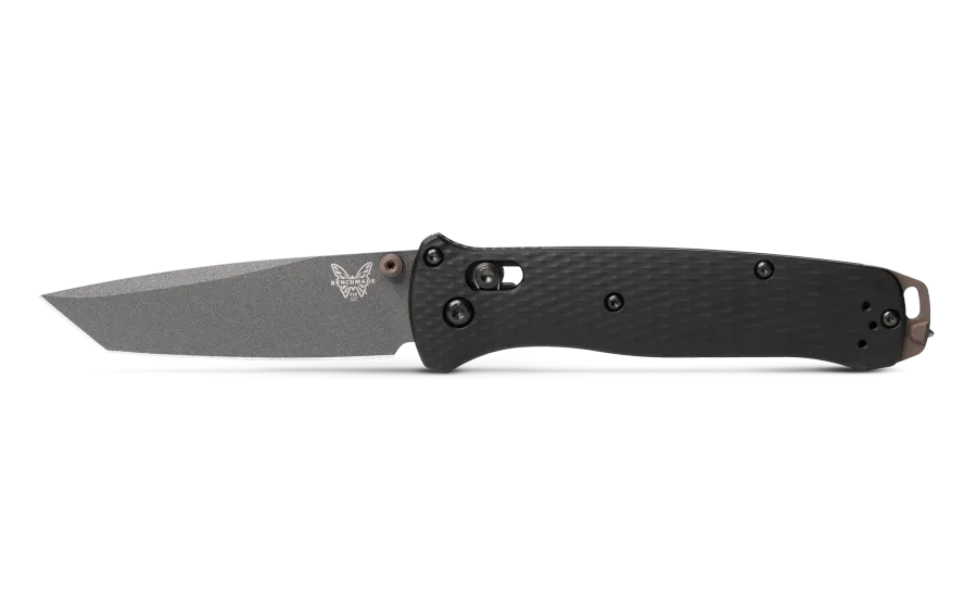 Benchmade 537GY-03 Bailout Black Aluminum CPM-M4 3.38" Folding Pocket Knife