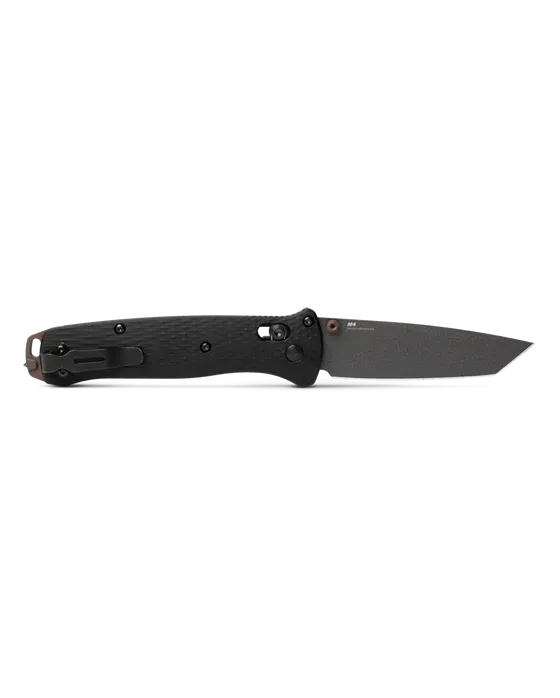 Benchmade 537GY-03 Bailout Black Aluminum CPM-M4 3.38" Folding Pocket Knife
