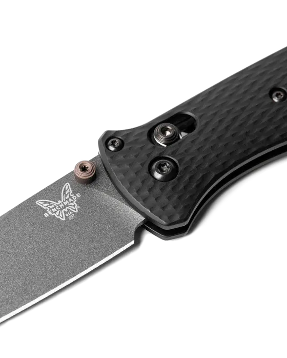 Benchmade 537GY-03 Bailout Black Aluminum CPM-M4 3.38" Folding Pocket Knife