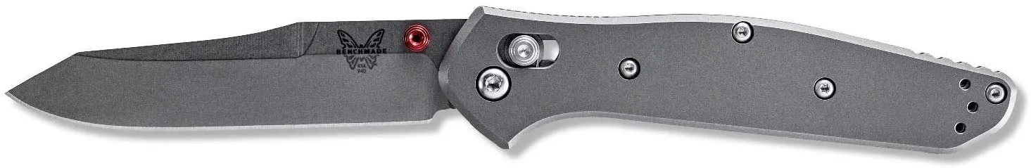 Benchmade 940-2001 Osborne AXIS Satin Finish Plain Edge CPM-S90V Reverse Tanto Blade/Titanium Handle Limited Edition Knife