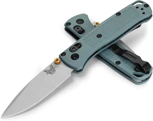 Benchmade - Mini Bugout 533 Folding Knife with Sage Green Grivory Handle (533SL-07)