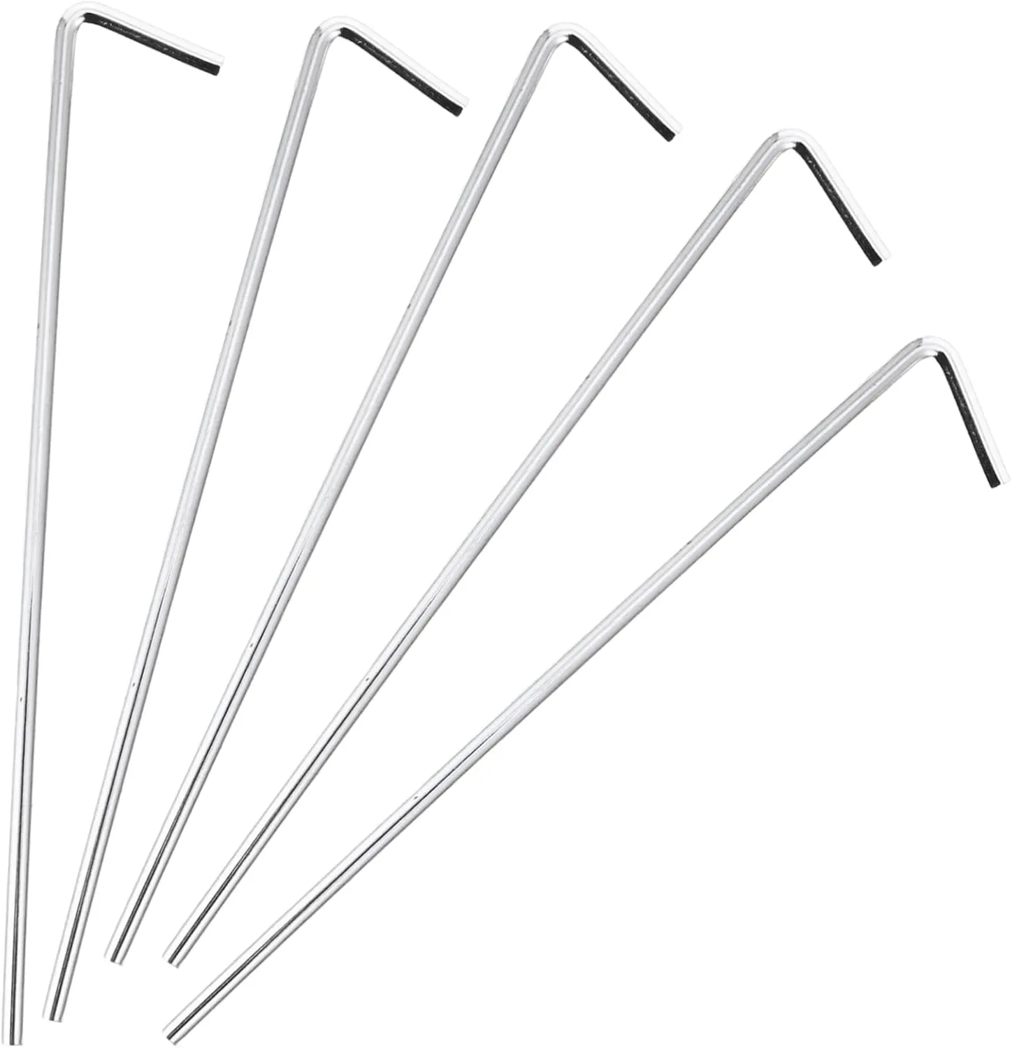 BESPORTBLE Ground Nail Stake Set for Camping Tent Nails Tarp Pegs Sturdy Steel Tent Stakes for All Venues