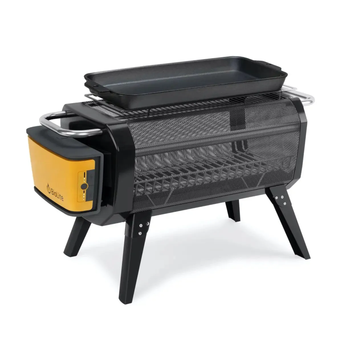 BioLite FirePit Griddle - Pre-seasoned Cast Iron Outdoor Griddle
