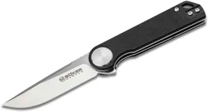 Böker Magnum Skruva - flipper pocket knife with G10 handle scales - folding knife with 440A blade - small knife with clip
