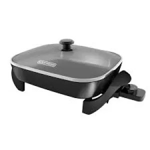 BLACK   DECKER 12X15 Electric Skillet - Factory Certified with Full Warranty - SK1215BC