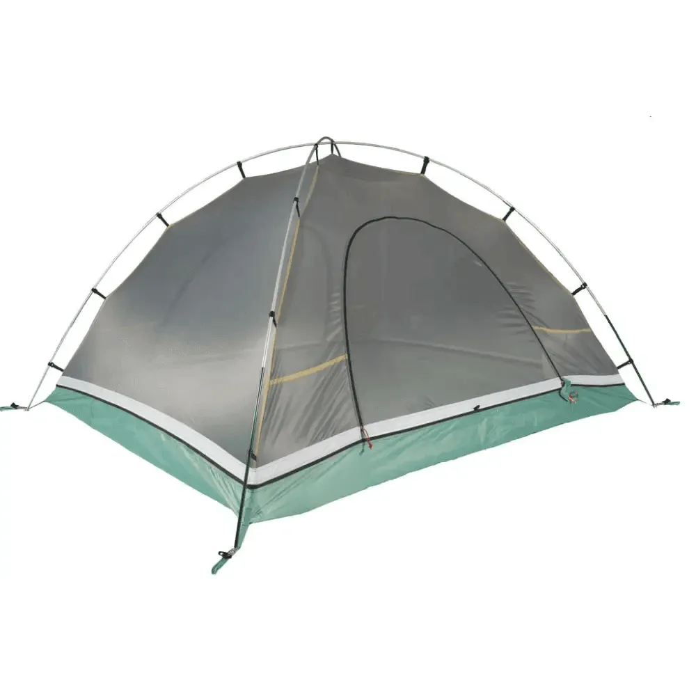 Camp in Color Bold Green Yellow & Gray Tent Adventure