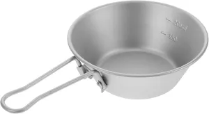 Camping Bowl Portable Titanium Rice Bowls for Outdoor Dining Lightweight Tableware for Hiking Picnics and Camping Adventures Easy to