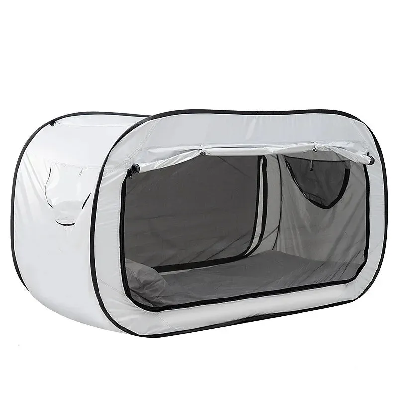 Camping Outdoor Folding One-Touch Tent - Lightweight Car Tent for One Person, Winter Indoor Privacy Tent