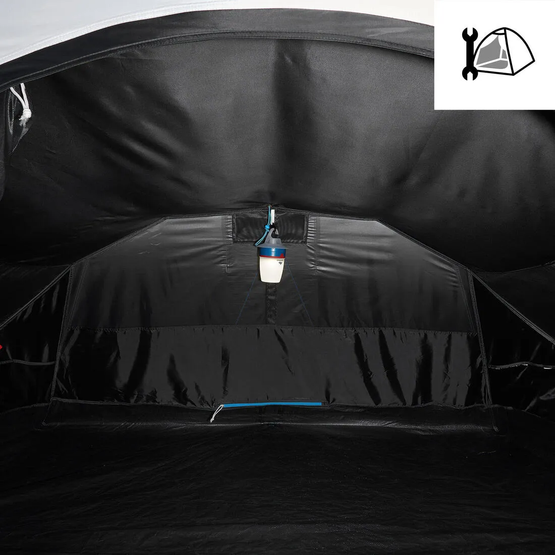 Camping tent 2 Seconds - 3-Person - Fresh&Black