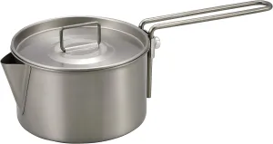 Captain Stag M-9082M-9082 Titanium Kettle Cooker for Barbecue Pot, 30.4 fl oz (900 ml)