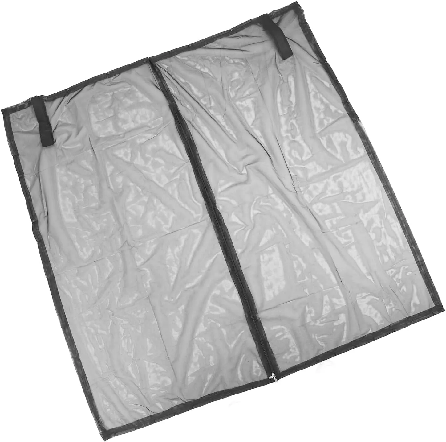Car Camping Tent, Nylon Mesh Car Trunk Cover, Breathable Mesh Car Tent, Car Trunk Shade Net Car Camping Accessories Tailgate Tent with Zipper Design for Outdoor Campi