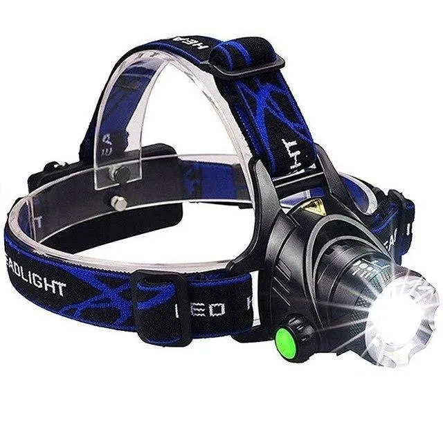 CHUANGLIANGZHE Rechargeable Headlight 2000Lm Powerful Led Hunting Headlamp Fishing Lamp Hunting Lantern 18650 Battery luminarias